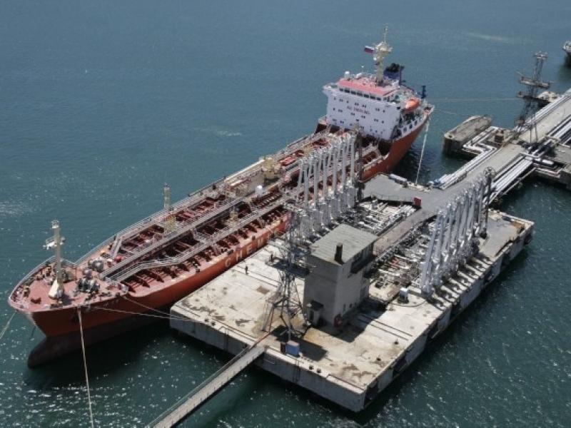 Находкинский нефтеналивной терминал, Приморский край (Дальний Восток России)