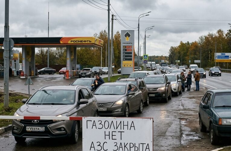 Топливный кризис в России: дефицит бензина охватил две трети регионов страны